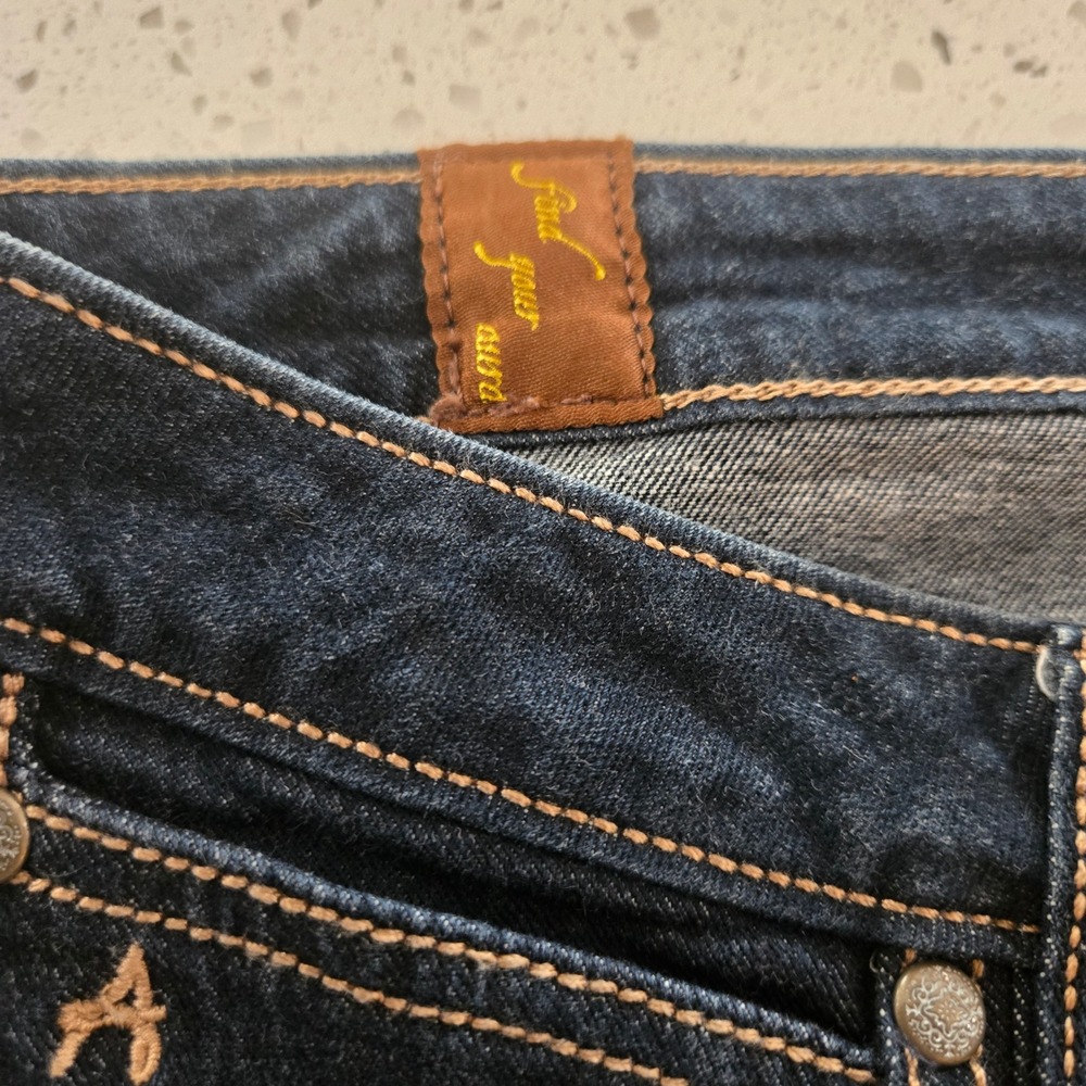 Find Your  Aura Jeans Womens 18 Instantly Slimming Jeans Dark Wash Straight - Picture 5 of 8
